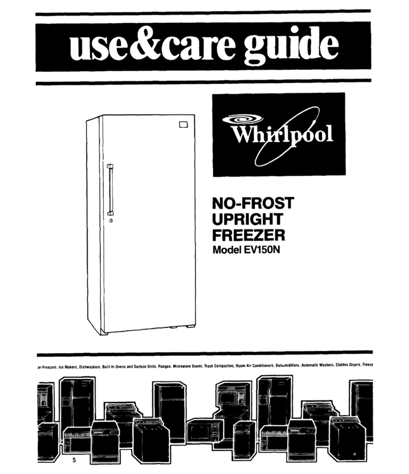 Whirlpool EV150N User manual