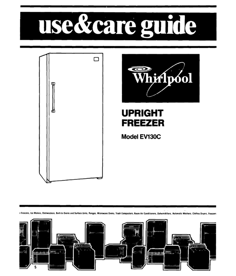 Whirlpool EV130C User manual