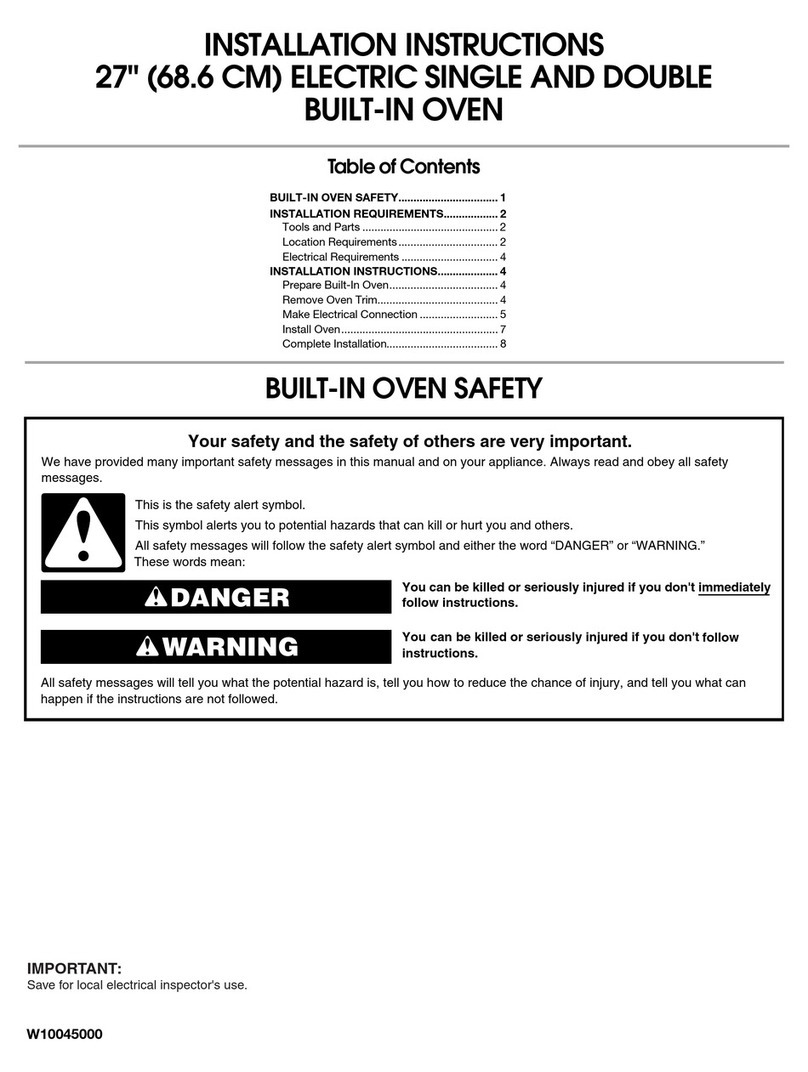 Whirlpool W10045000 installation instructions