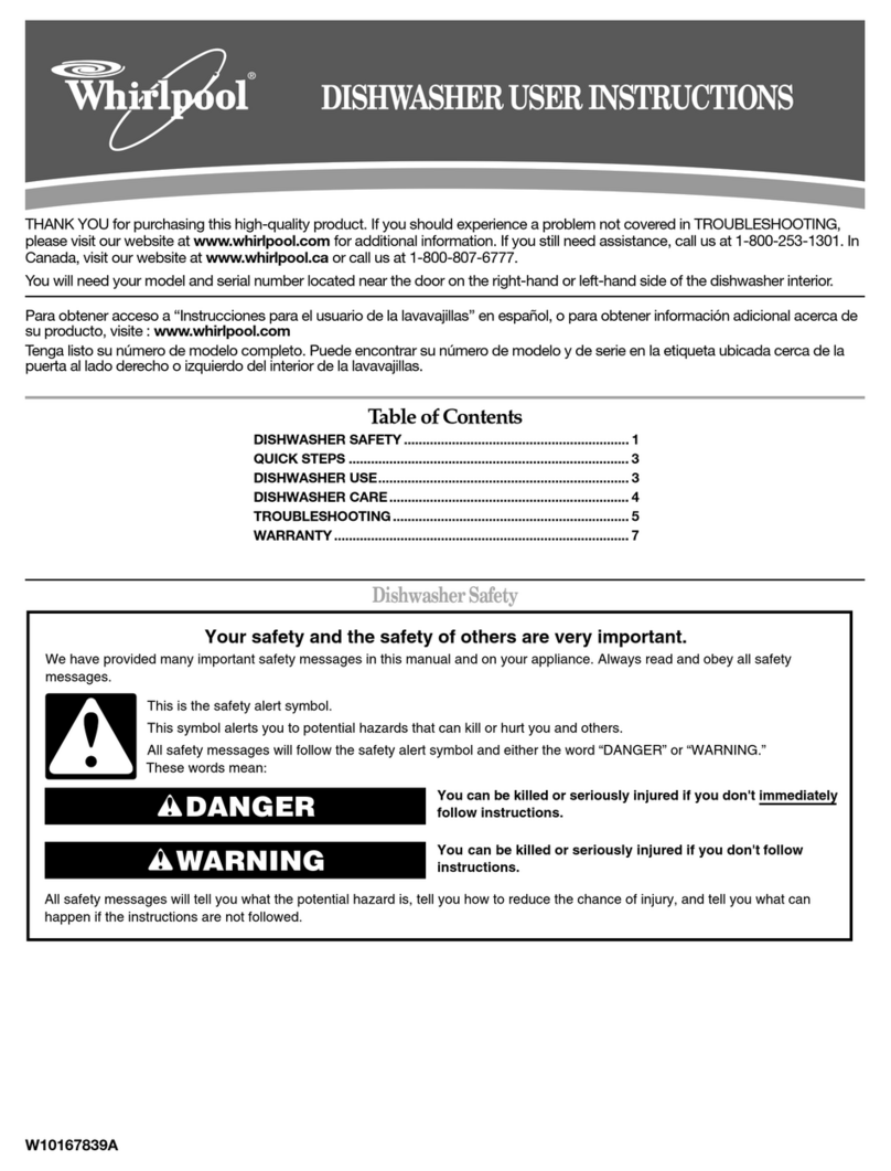 Whirlpool W10167839A User instructions