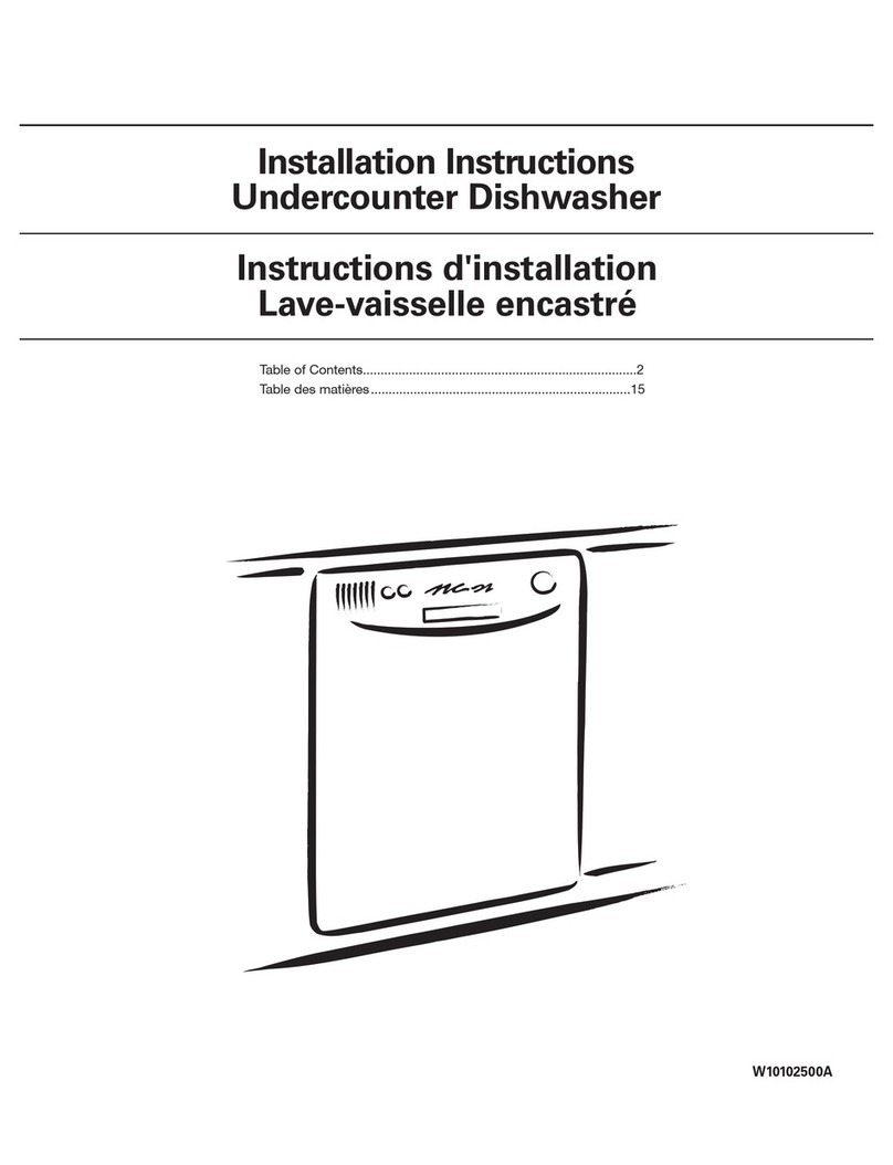 Whirlpool W10102500A installation instructions