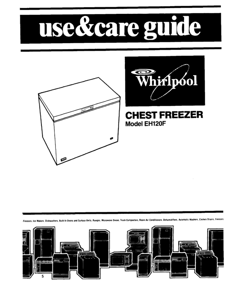 Whirlpool EH120F Use & care guide