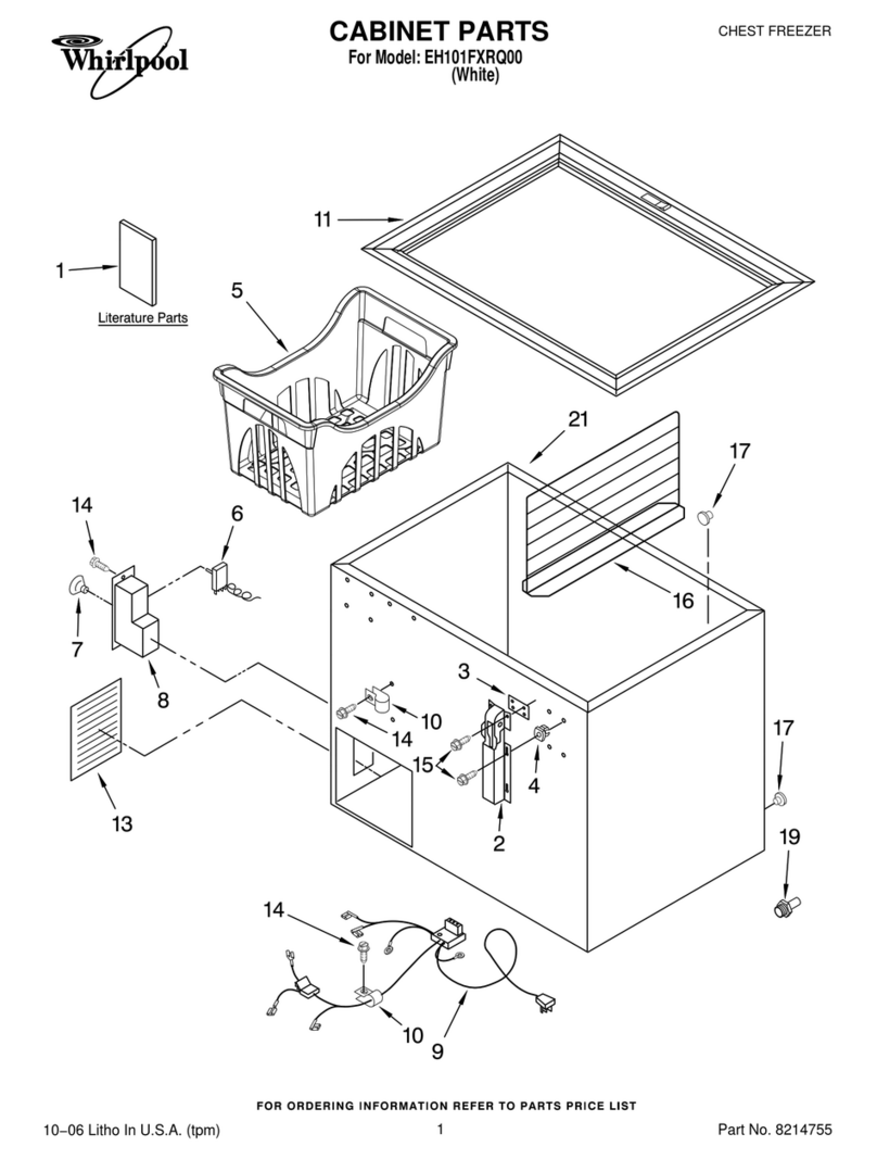 Whirlpool EH101FXRQ00 parts list