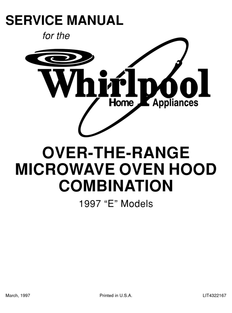 Whirlpool 1997 "E" Service manual