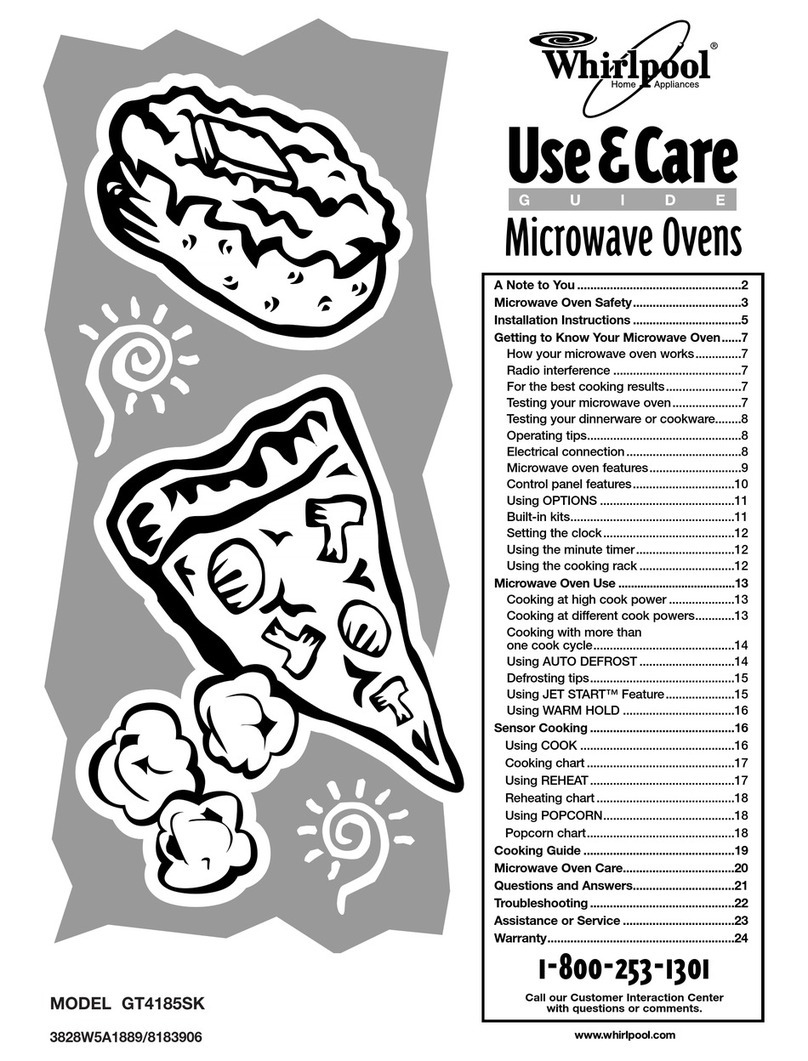 Whirlpool GT4185SK Use & care guide