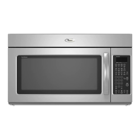 Whirlpool GMH3204XV Dimensions