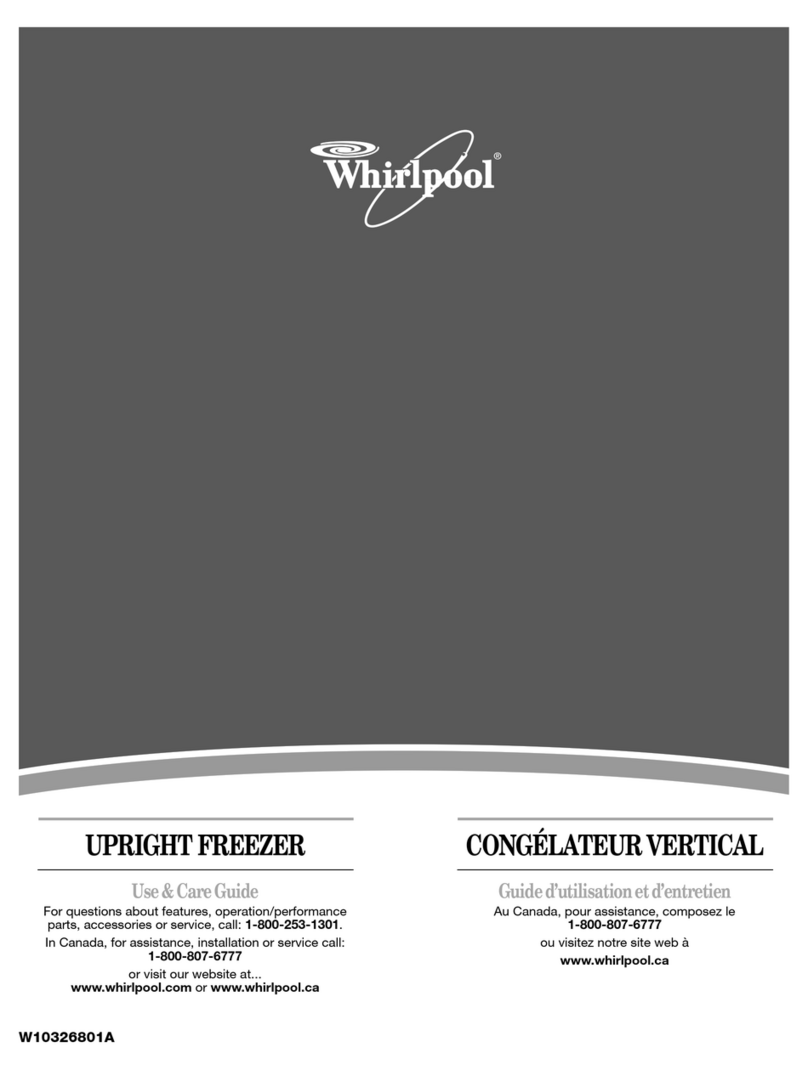Whirlpool W10326801A User manual
