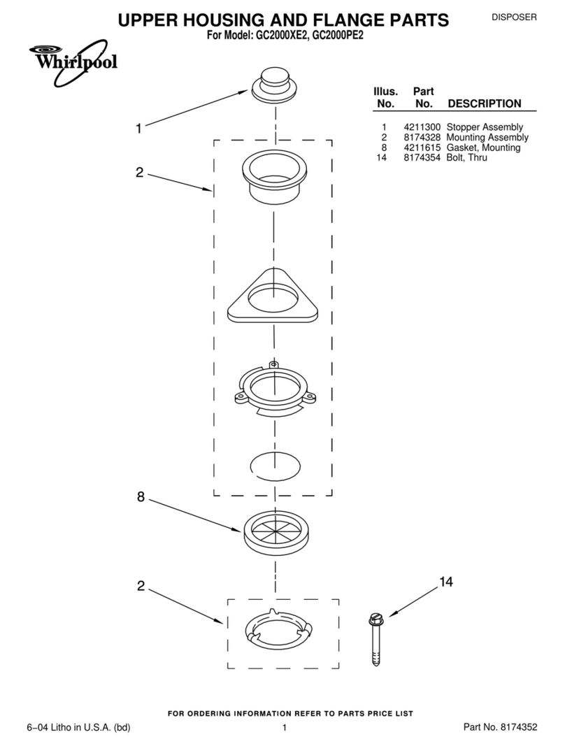 Whirlpool GC2000PE2 User manual