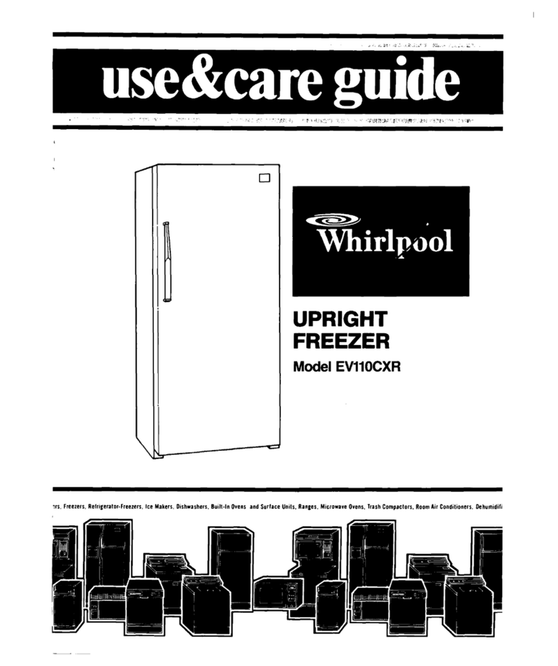 Whirlpool EVIIOCXR Use and care guide