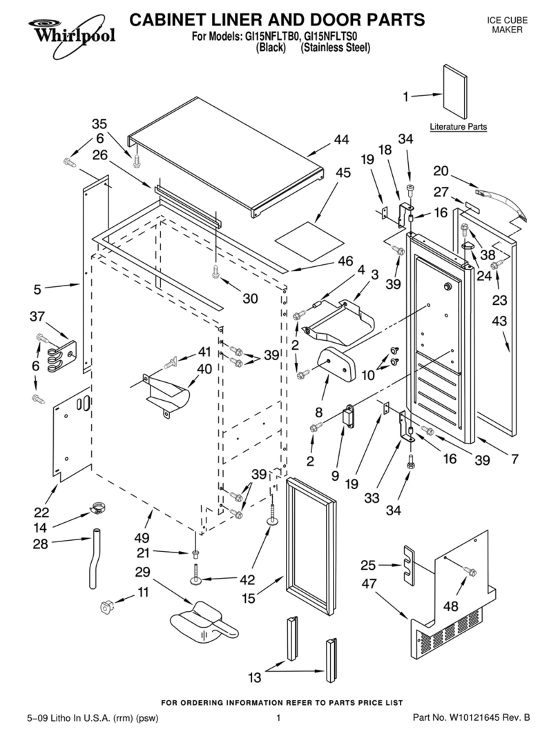 Whirlpool GI15NFLTB0 User manual