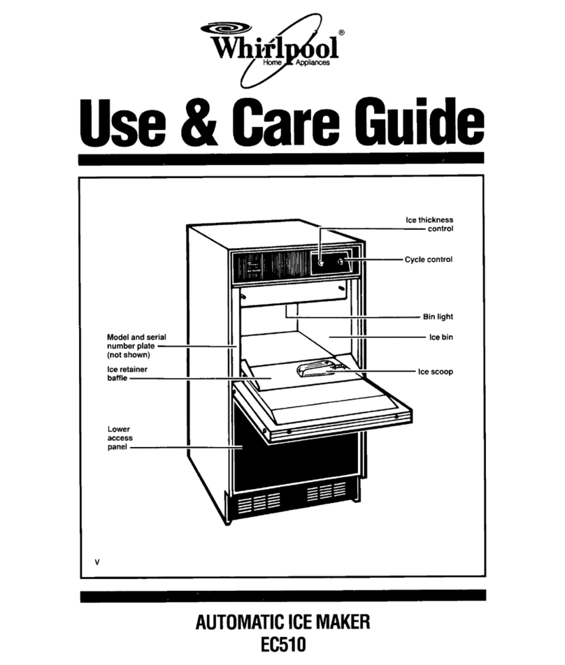 Whirlpool EC510 Use and care guide Whirlpool EC510 Use and care guide