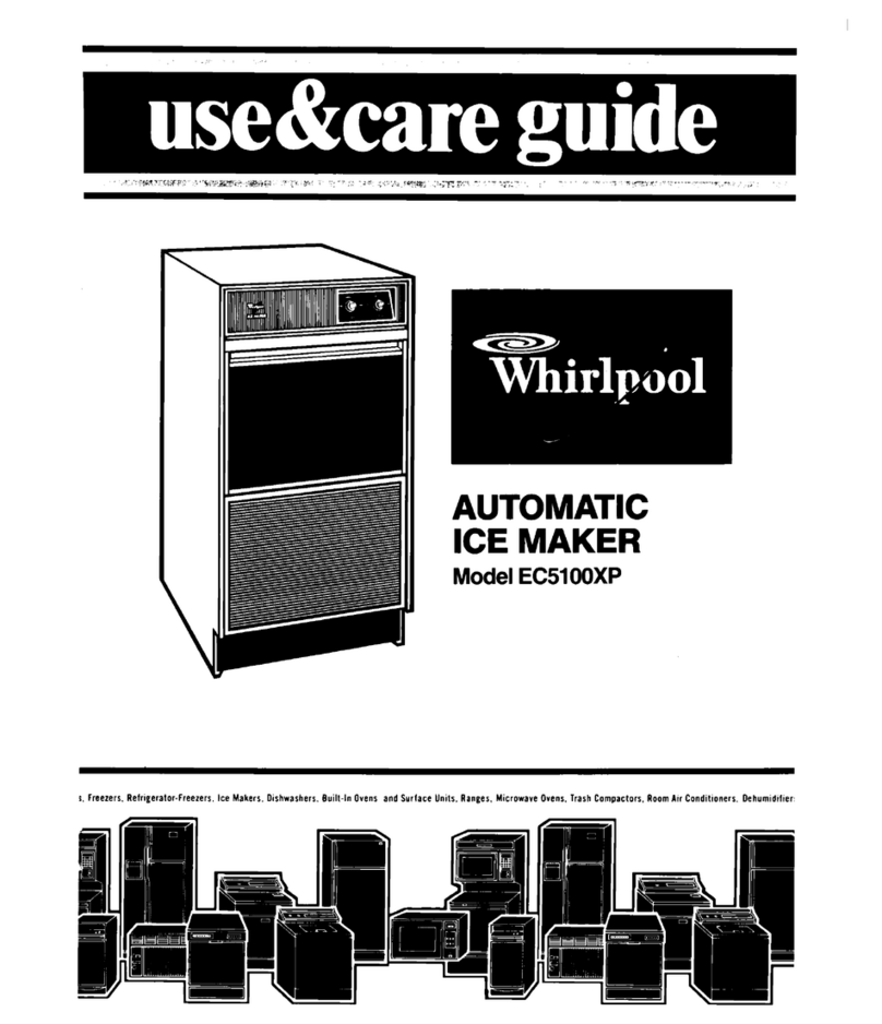 Whirlpool EC5100XP Use and care guide