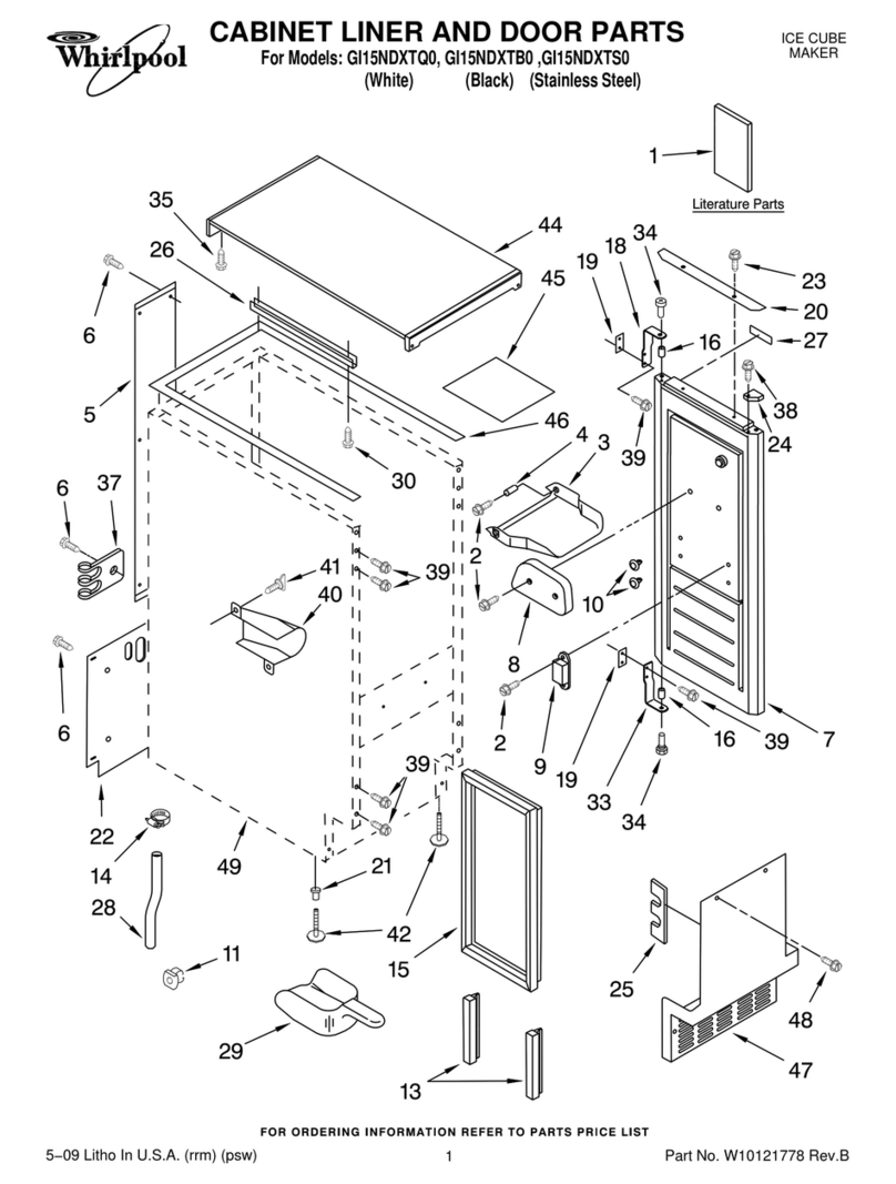 Whirlpool GI15NDXTB0 User manual