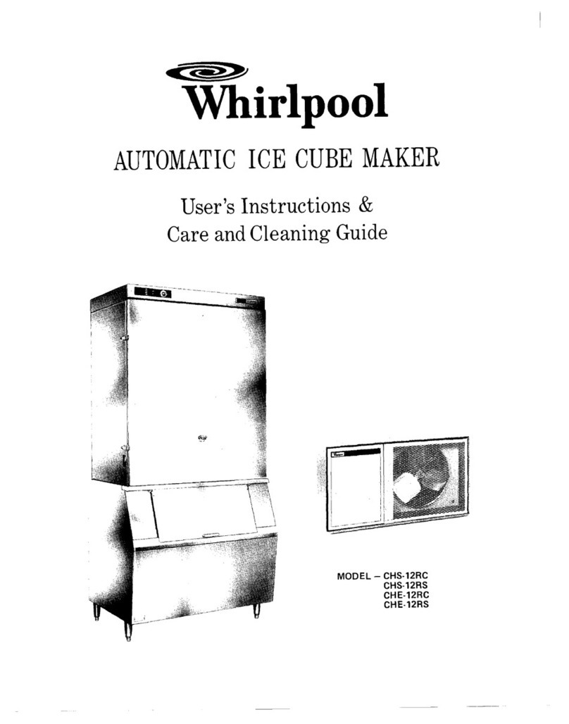 Whirlpool CHE-12RC User instructions