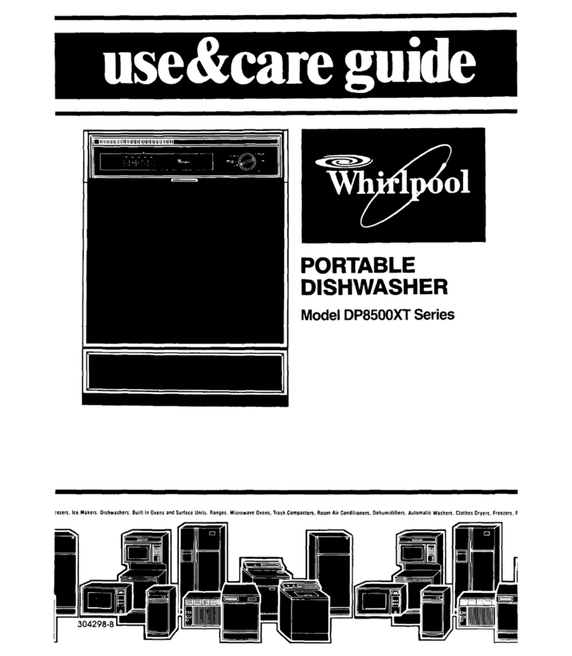 Whirlpool DP85QOXT User manual Whirlpool DP85QOXT User manual