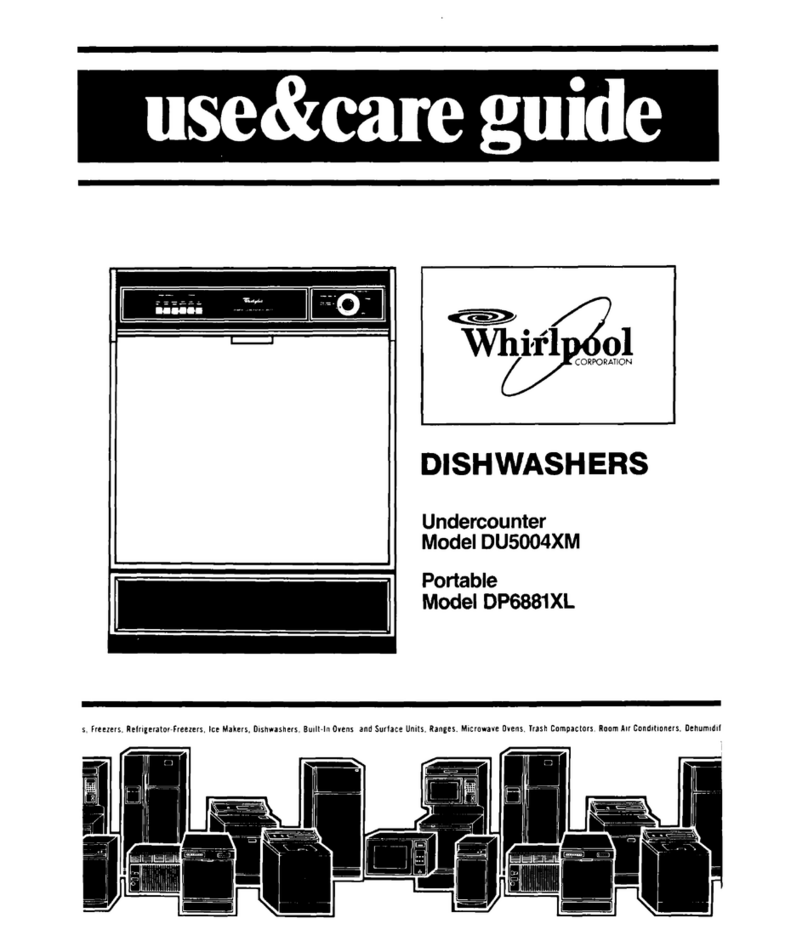 Whirlpool DP6881XL Use & care guide