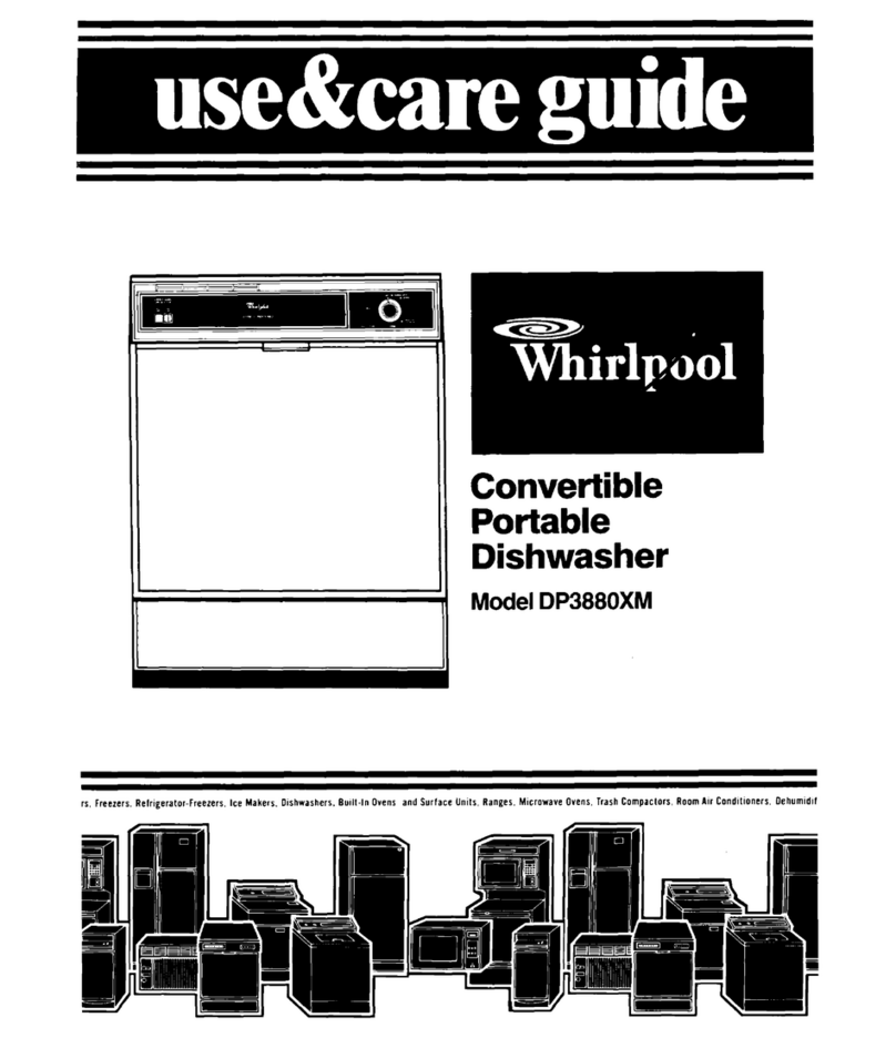 Whirlpool DP3880XM User manual