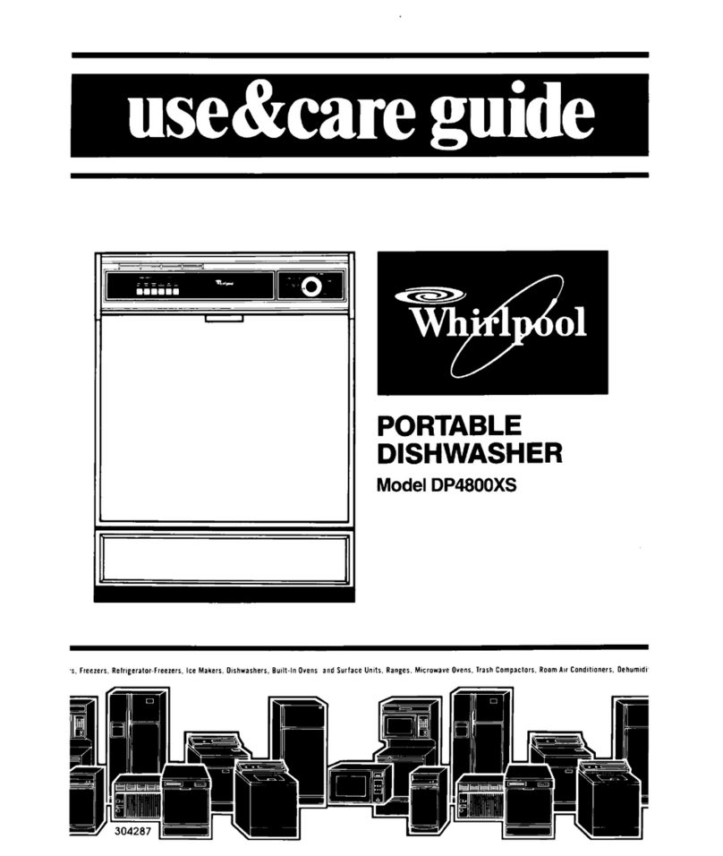 Whirlpool DP4800XS Use & care guide