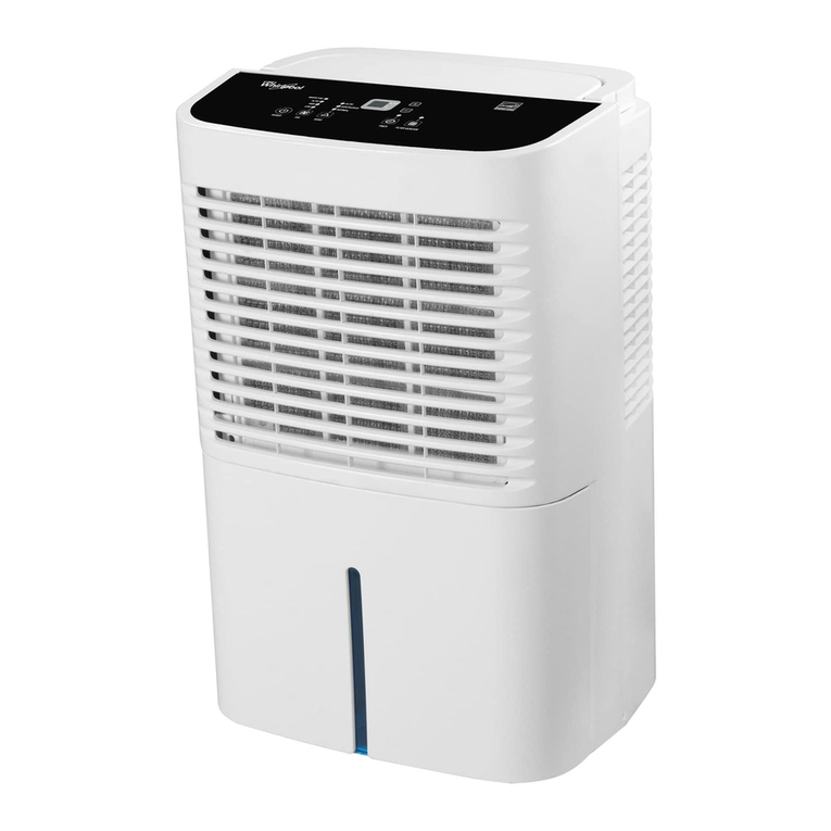 Whirlpool Dehumidifier Use & care guide