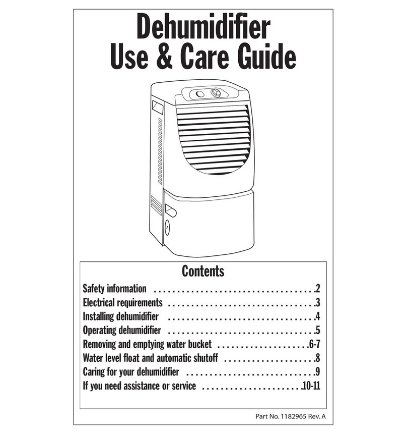 Whirlpool AD25BBK0 Use and care guide