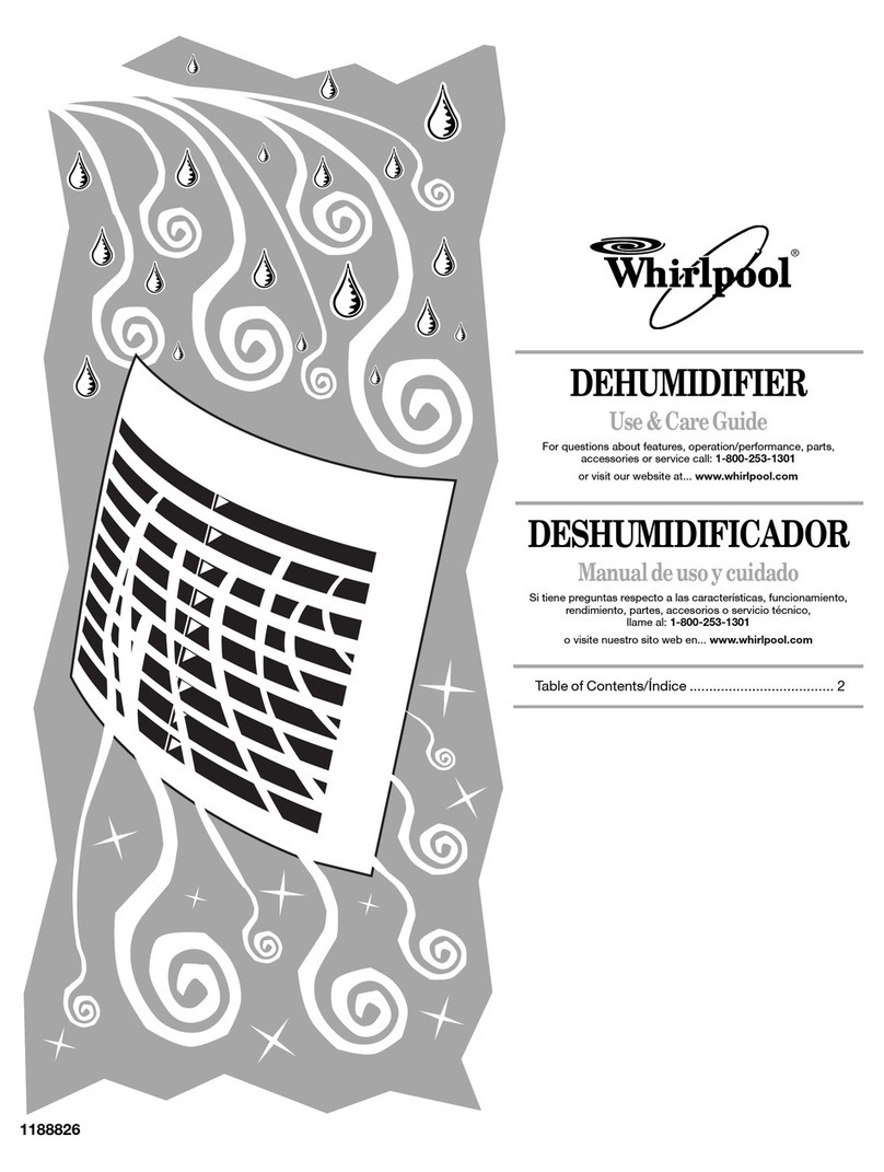 Whirlpool AD35DSS0 Use and care guide