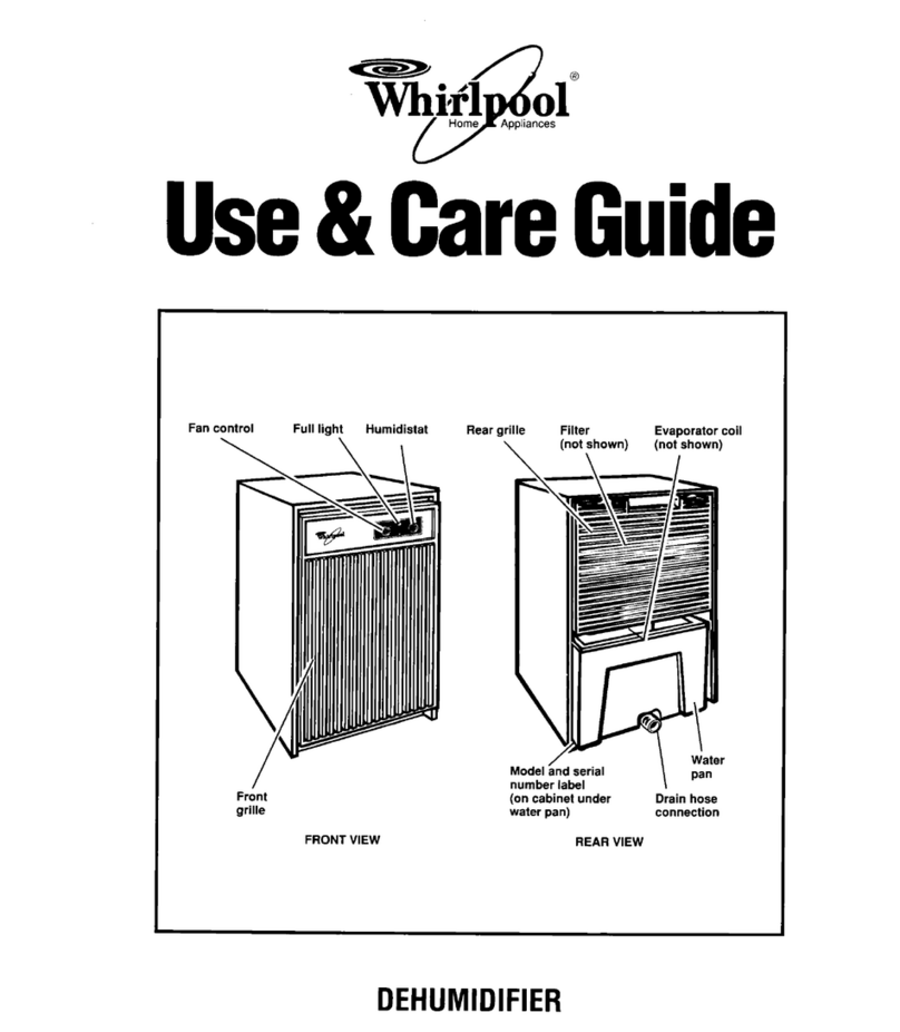 Whirlpool 1ADM202XX0 Use and care guide
