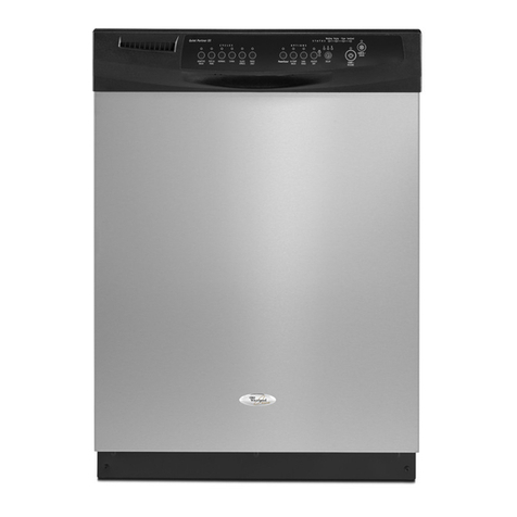 Whirlpool Gold GU2300XTV Dimensions
