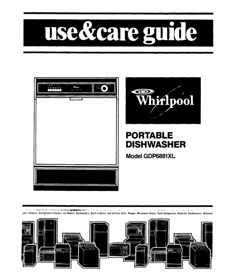 Whirlpool GDP6881XL Use & care guide