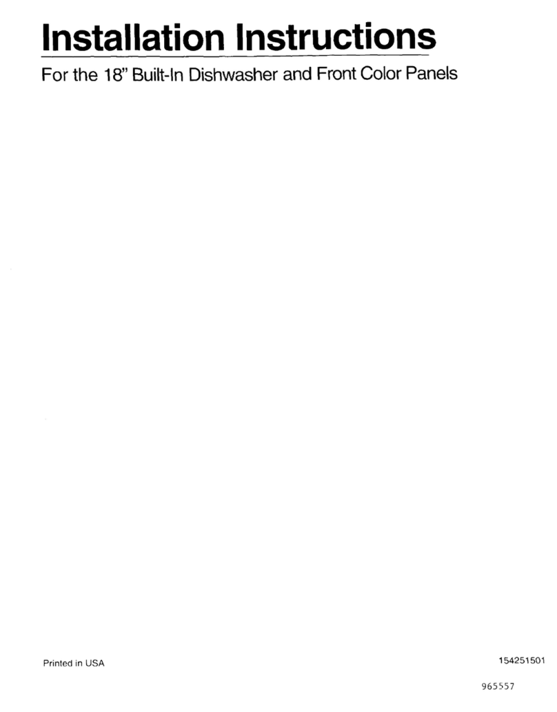 Whirlpool RUD0800EB User manual