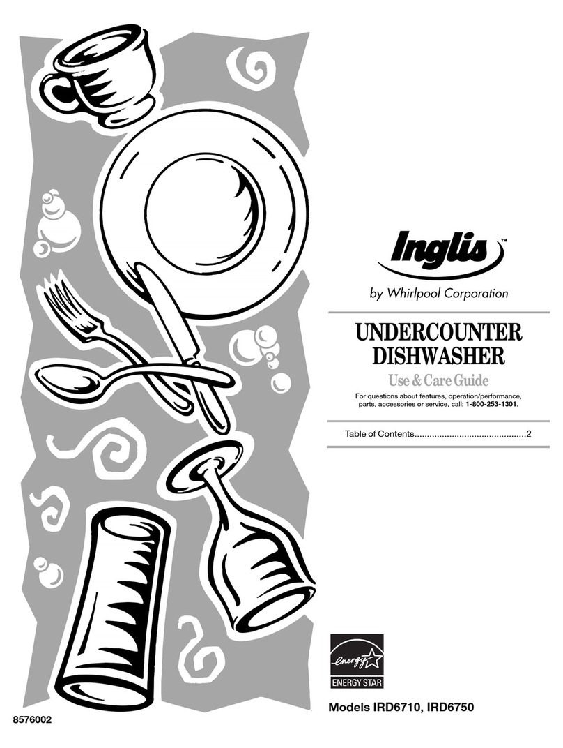 Inglis IRD6750 User manual