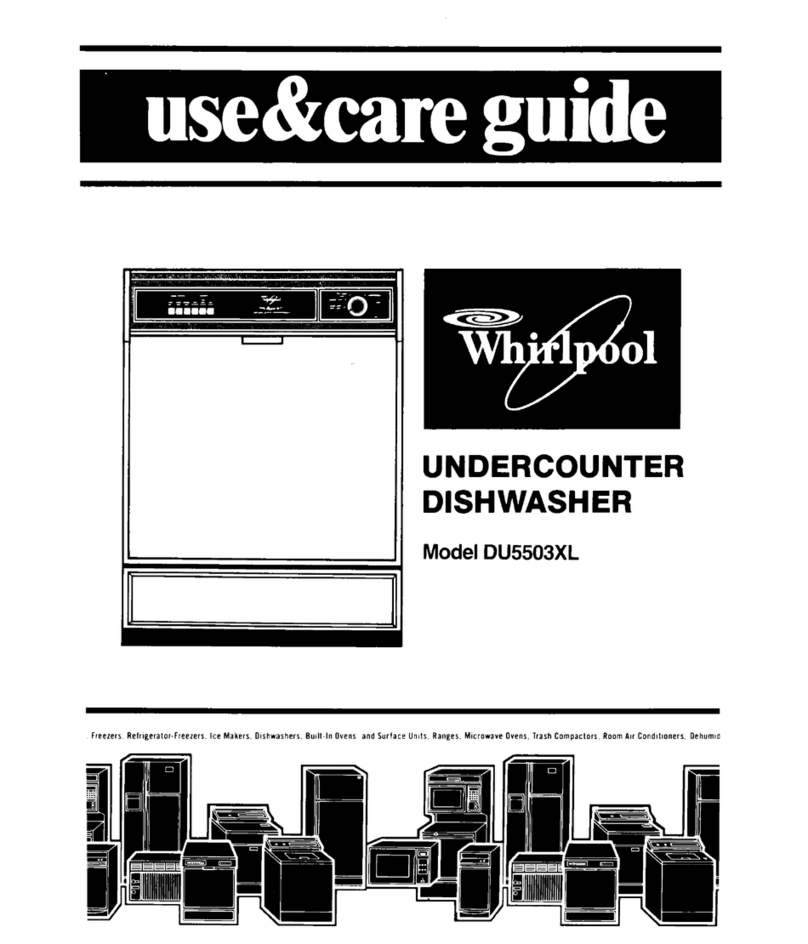 Whirlpool DU5503XL Use & care guide