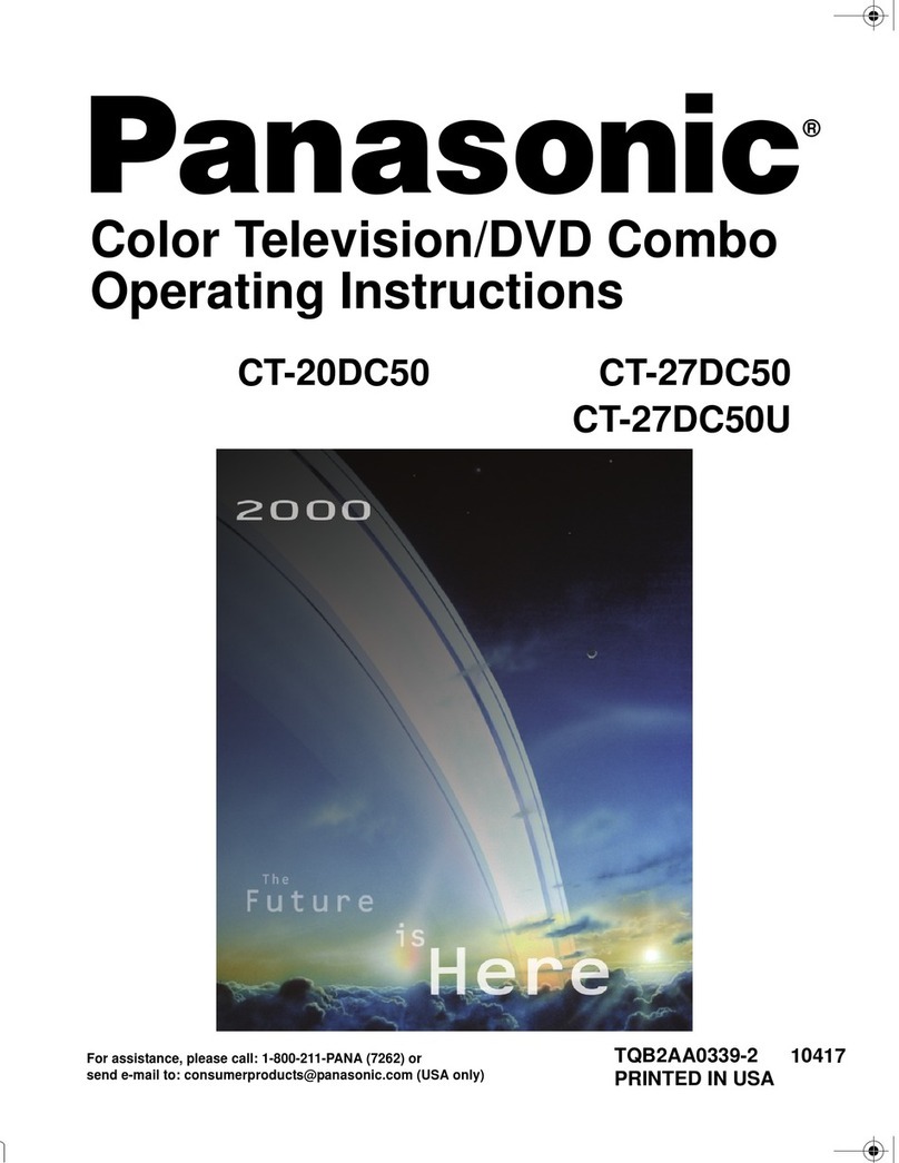 Panasonic CT-20DC50 User manual