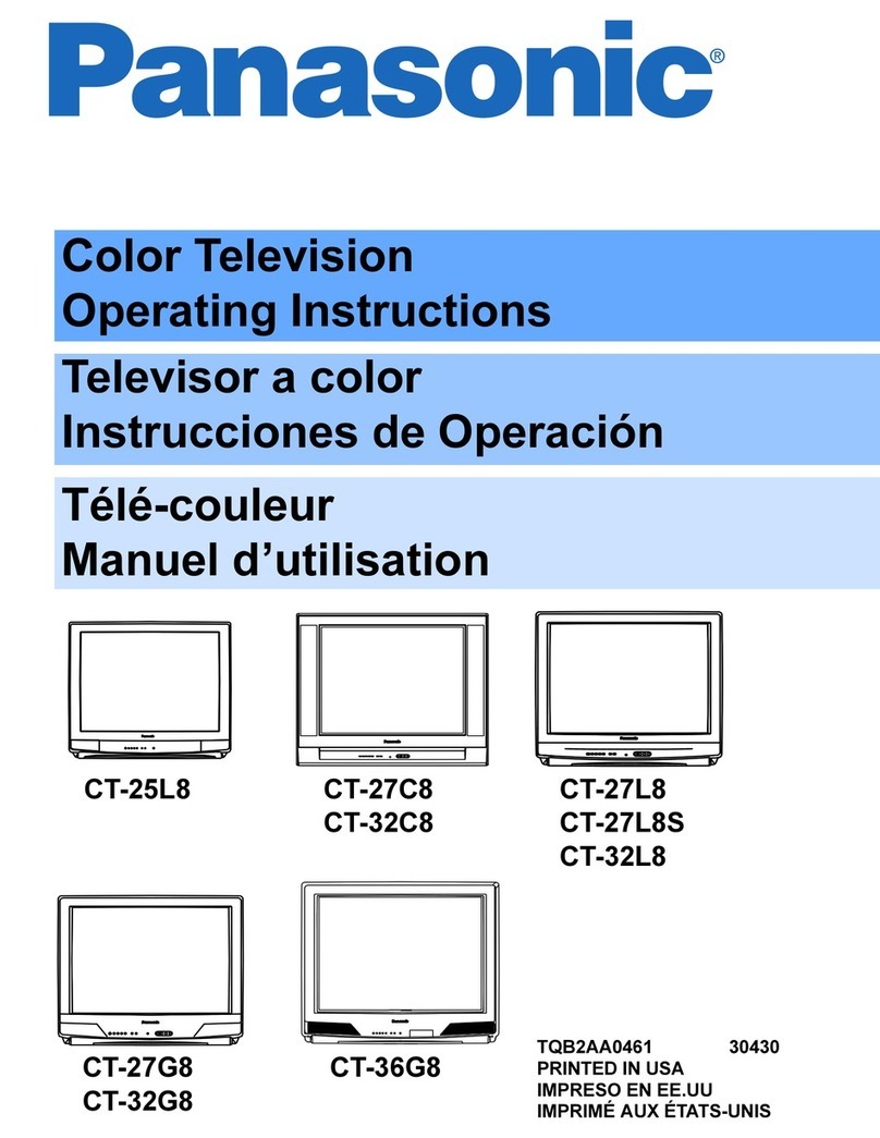 Panasonic CT-25L8 User manual