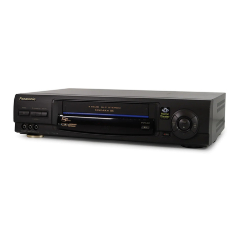 Panasonic Omnivision PV-V4620 User manual