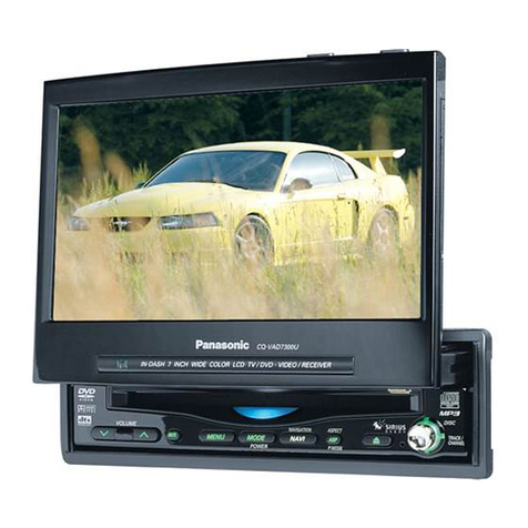 Panasonic CQ-VAD7300U operating manual