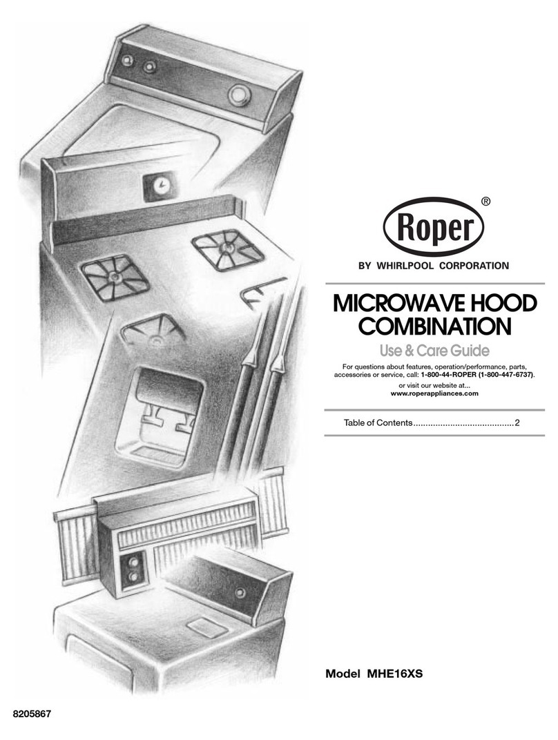 Whirlpool MHE16XS Use and care guide