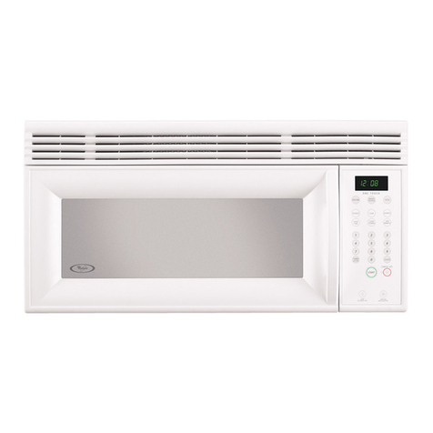 Whirlpool MH1140XM Use & care guide