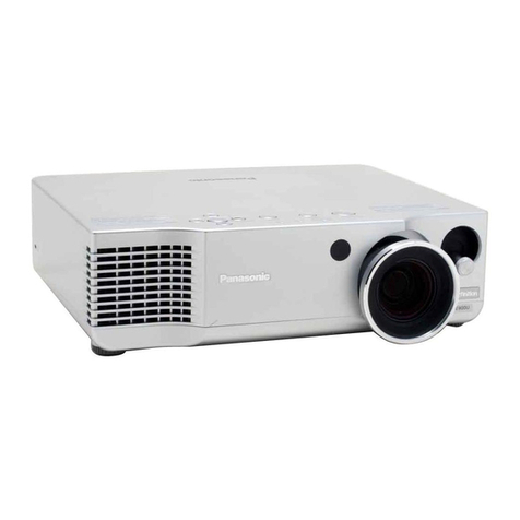 Panasonic PT-AE900UEC Operating operating manual