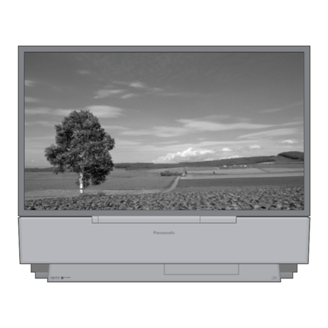 Panasonic PT52DL10 - 52" DLP REAR PJ HDTV operating instructions