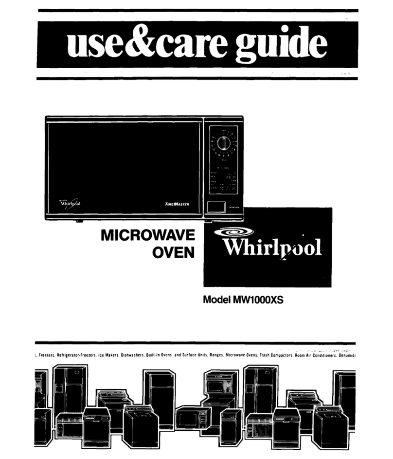 Whirlpool MWIOOOXS User manual