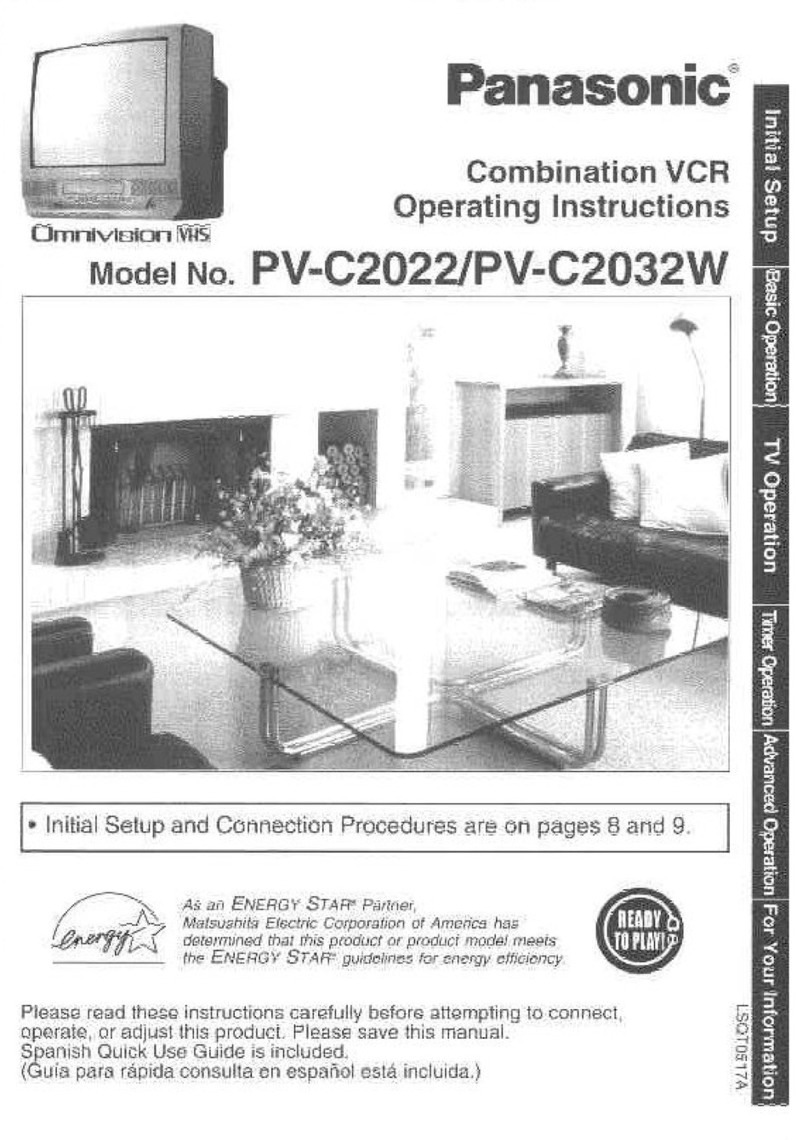 Panasonic PV-C2022 User manual