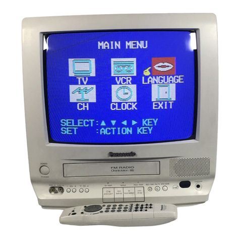 Panasonic Omnivision PV-M1378W operating manual