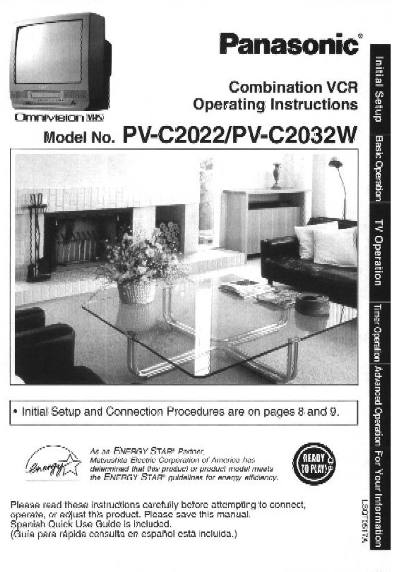 Panasonic PV-C2022 User manual Panasonic PV-C2022 User manual