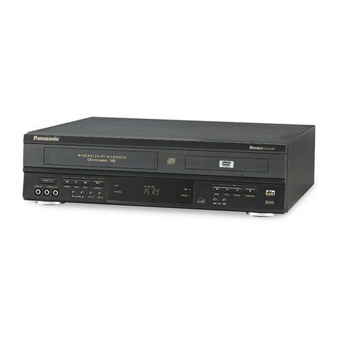 Panasonic PVD4752 - DVD/VCR DECK operating instructions