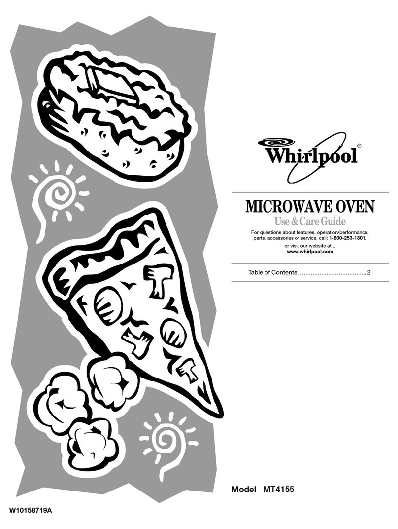 Whirlpool MT4155 User manual