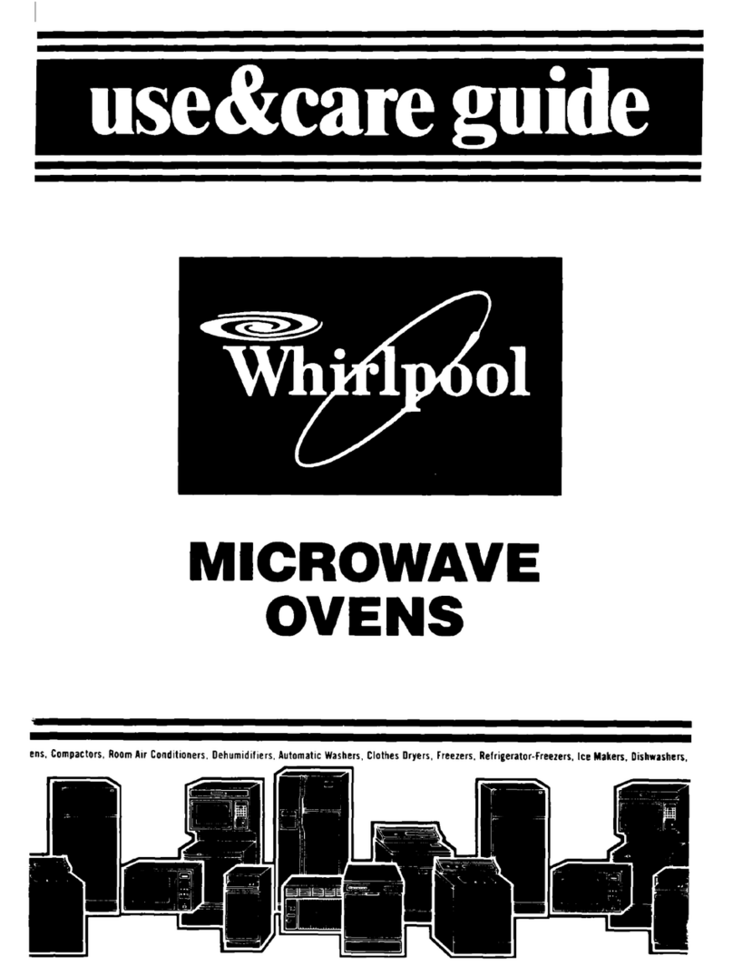 Whirlpool MT4110SP User manual