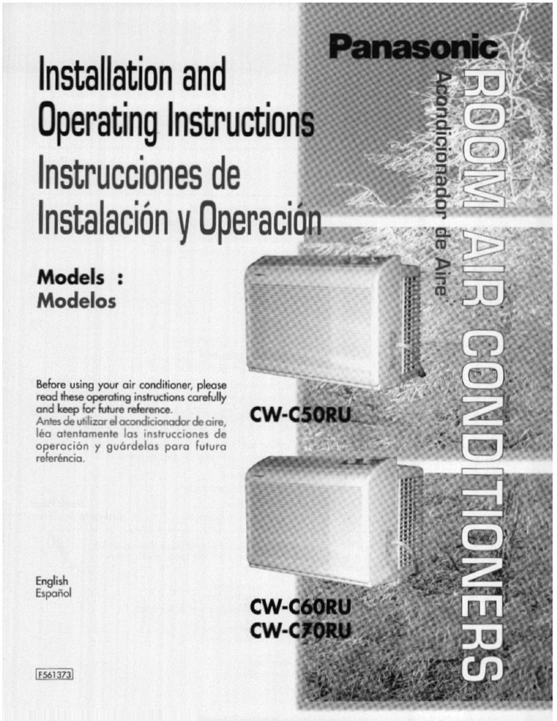 Panasonic CW-C50RU User manual