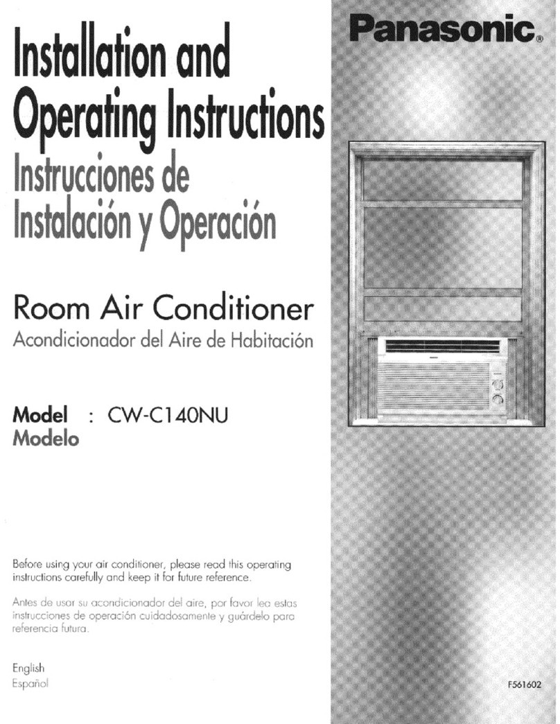 Panasonic CW-C140NU User manual