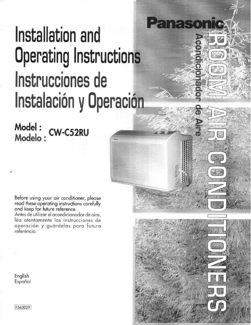 Panasonic CW-C52RU User manual