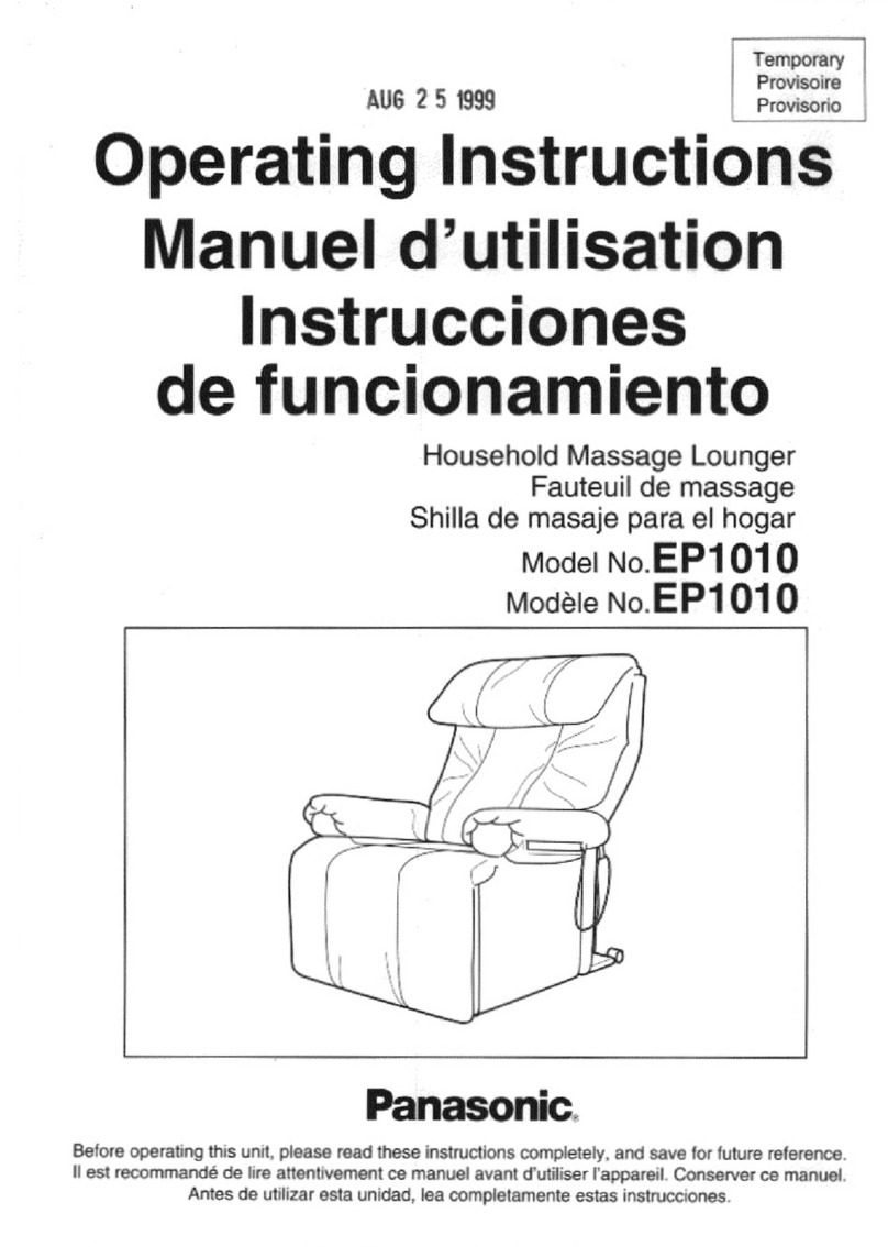 Panasonic EP1010B Operating operating instructions